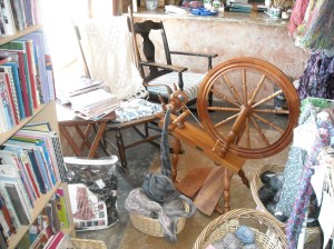 Spinning at Yesterday's Crafts